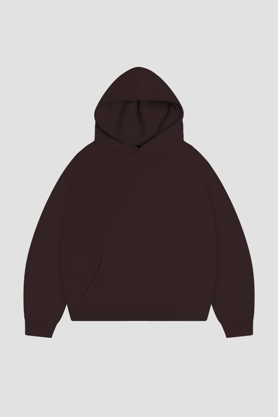 Hoodie Bordeaux Cropped
