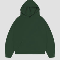 Hoodie Green Cropped